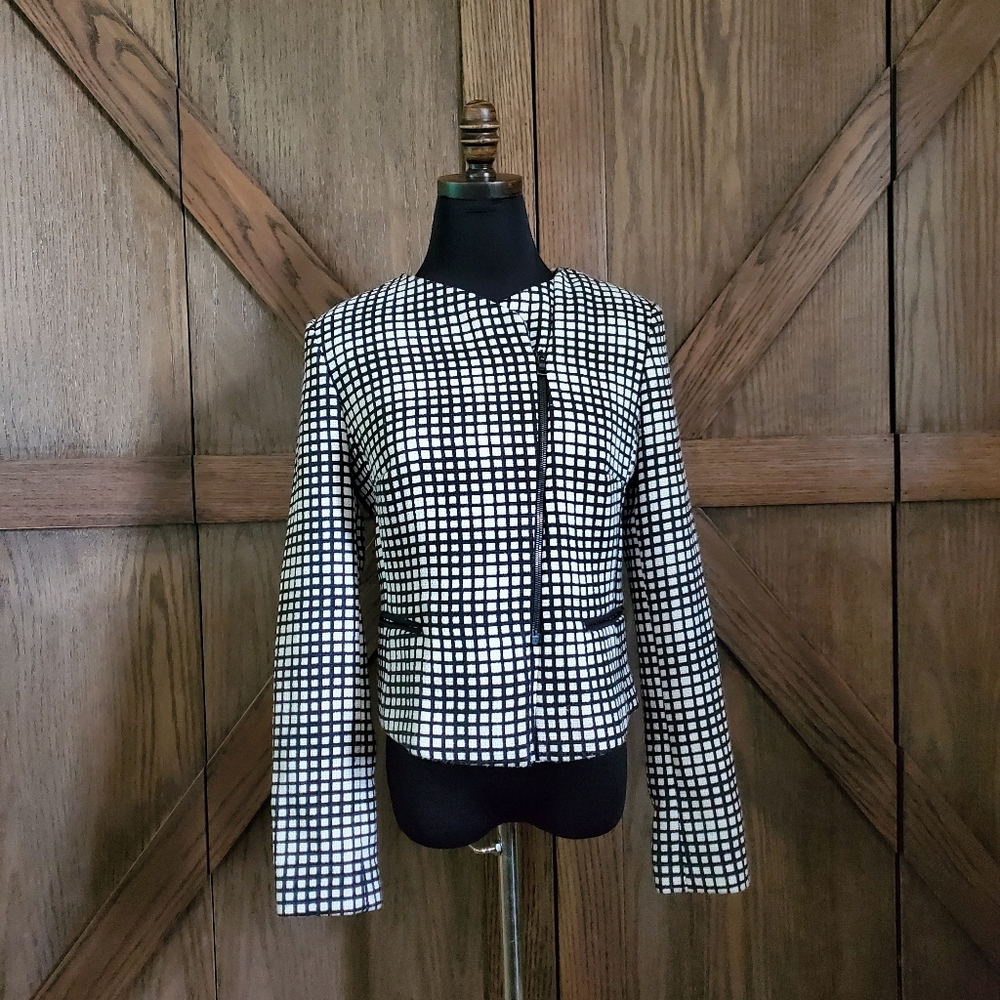 L'Agence Checkered Jacket - Picture 1 of 4